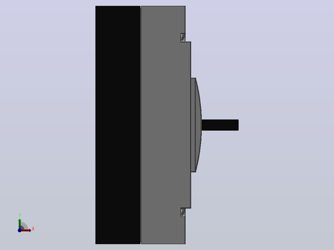 TGM1 400-800系列 3极插入塑料外壳式断路器[TGM1-400L╱3]前视图