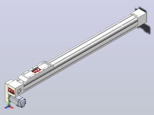 伺服电机集成皮带传动直线执行器TPA-OCB-80-140-L850-LP-P40-N3