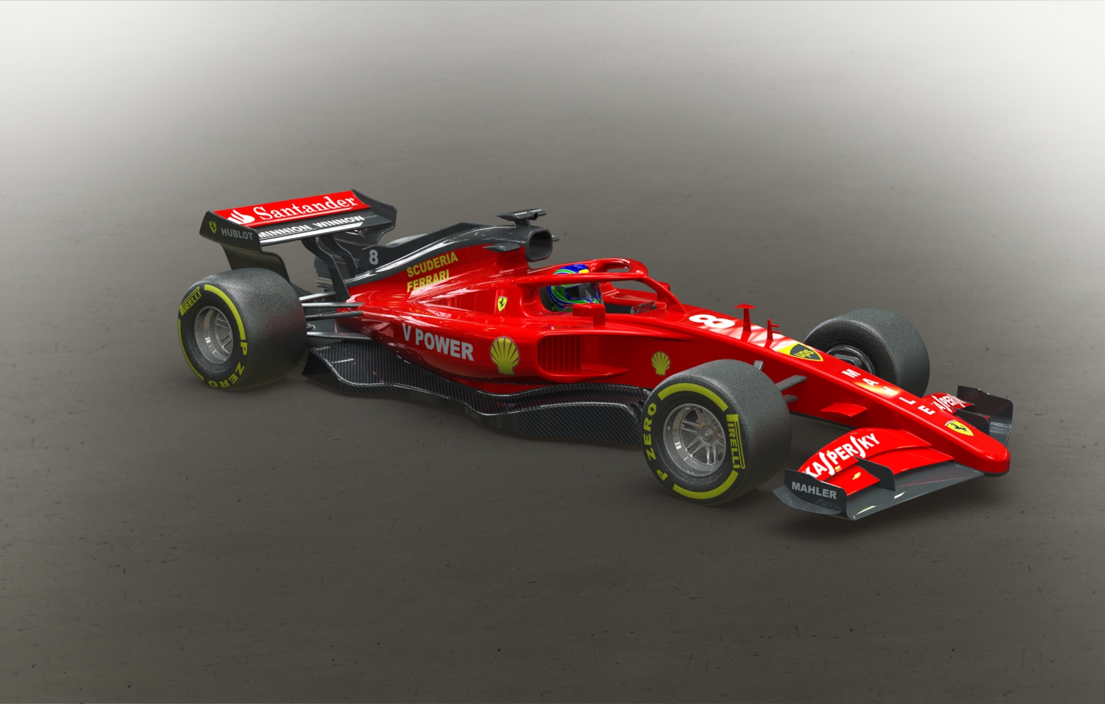 F1法拉利概念车