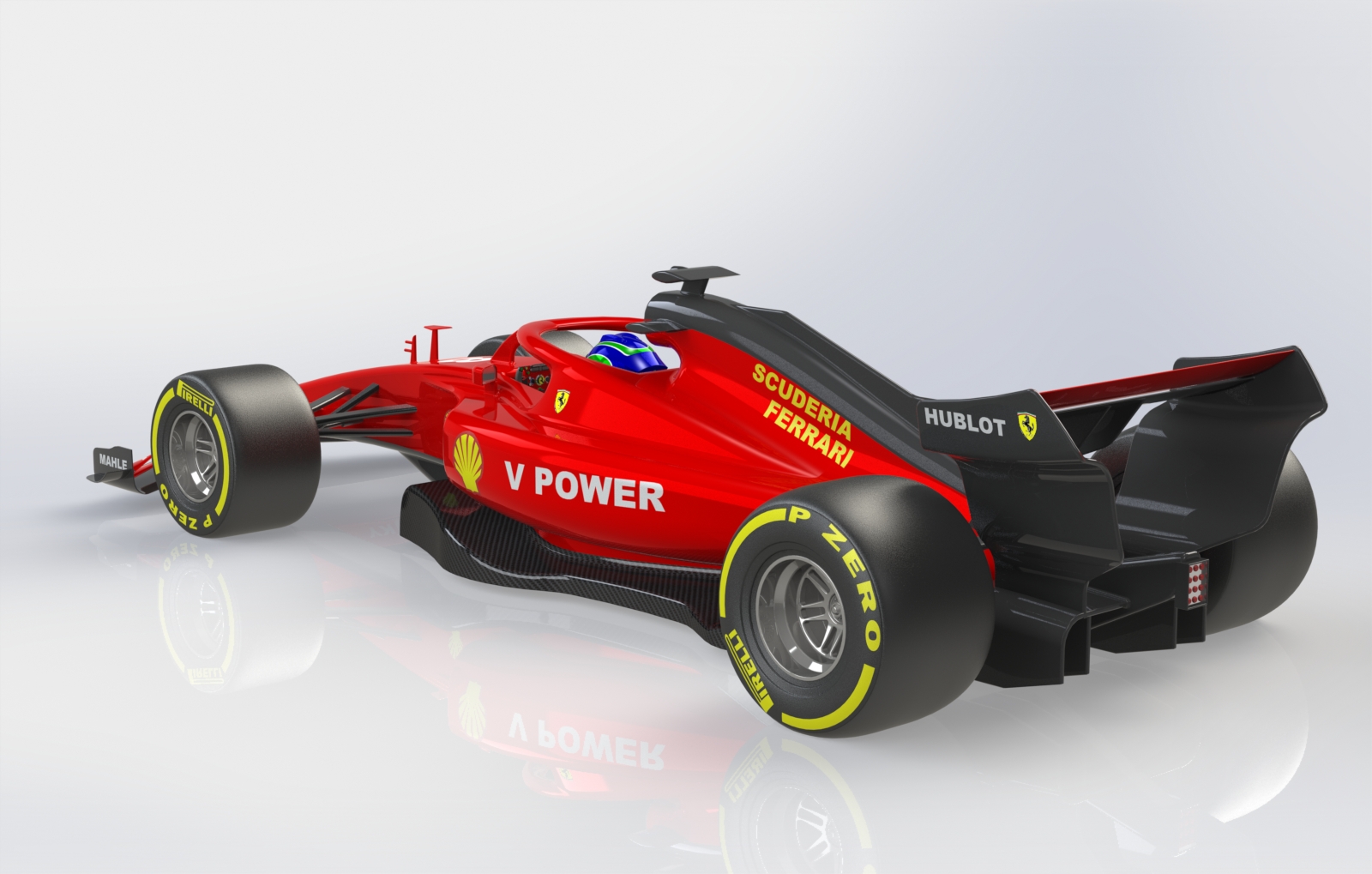 F1法拉利概念车