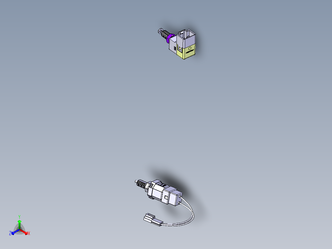 FNA3758002_辅助开关装置正等轴测图