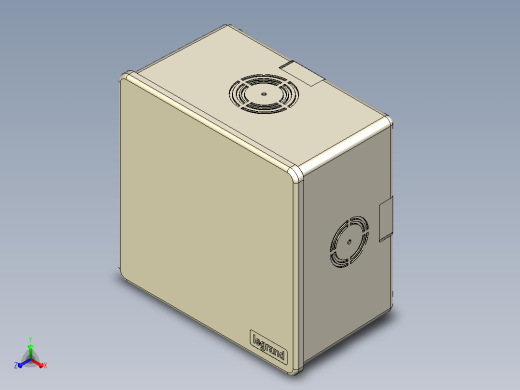 120x120x75MM电箱