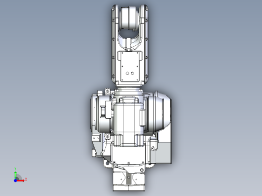 那智机器人nachi mr20 7axis industrial robot stp前视缩略图