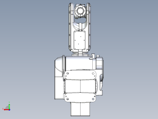 那智机器人nachi mr20 7axis industrial robot stp后视缩略图