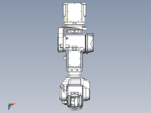 那智机器人nachi mr20 7axis industrial robot stp俯视缩略图
