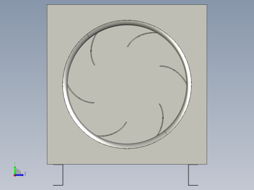 卧式离心鼓风机igs左视缩略图