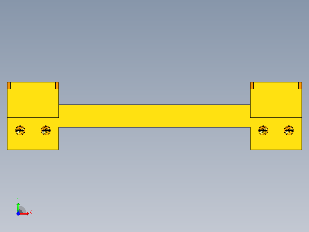 防尘线性模组内部结构ug10前视图