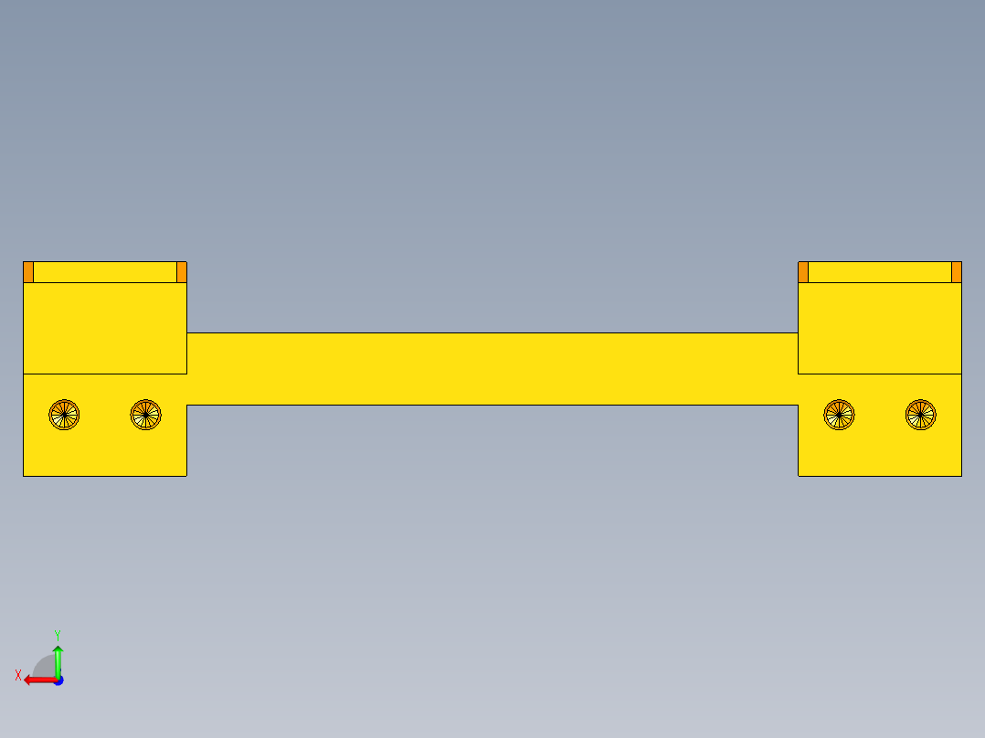 防尘线性模组内部结构ug10后视图