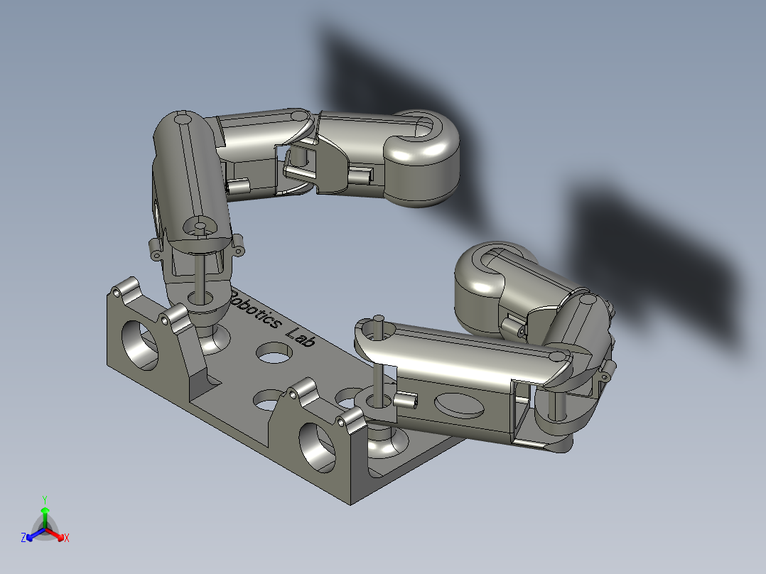机器人的手臂3D模型