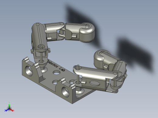 机器人的手臂3D模型