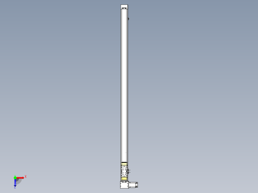 Toyo东佑达直线模组-M80M-S-X102-1700-L-M40-C4俯视缩略图
