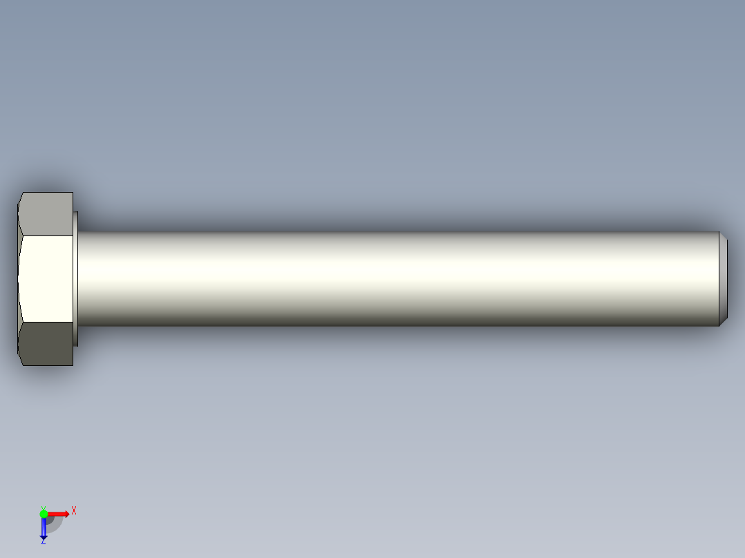 螺钉-DIN_931-M14x2x95_22.stp俯视图