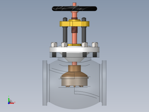 截止阀 (1)前视缩略图