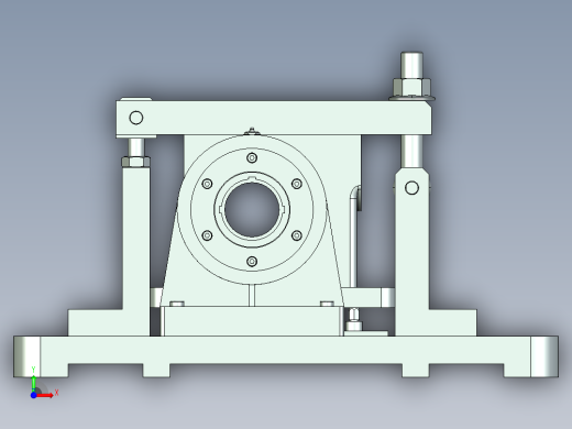 变速箱箱体工艺规程及镗φ40孔夹具设计前视缩略图