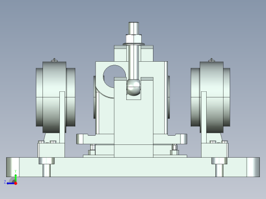 变速箱箱体工艺规程及镗φ40孔夹具设计右视缩略图