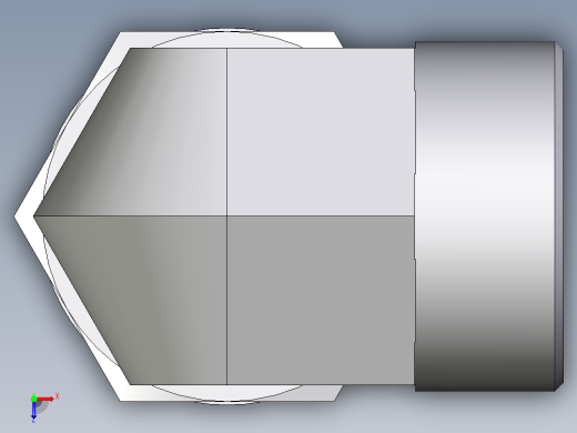 卡套式工业通用硬管接头EO_Adjustable_Locknut_elbow_WEE38SMOROMDCF俯视缩略图