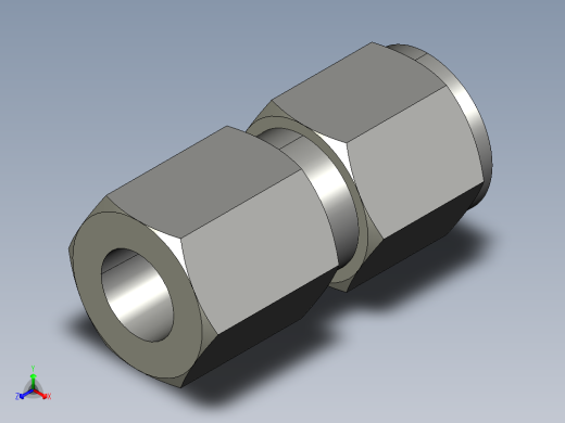卡套式工业通用硬管接头8-4_gbu-s
