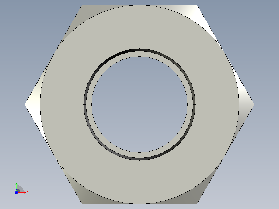 卡套式工业通用硬管接头8-4_gbu-s前视图