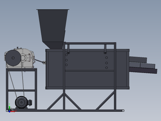 南瓜种子分选振动机设计SW2021