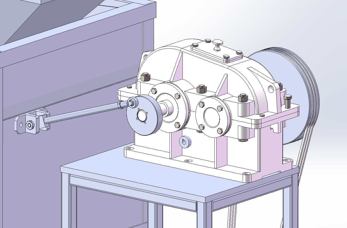 南瓜种子分选振动机设计SW2021
