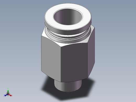 螺纹直通APC10-01（1分10厘）