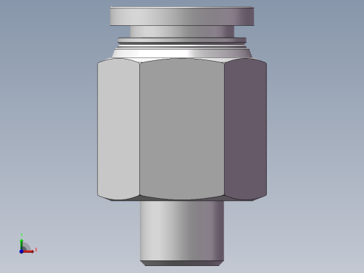 螺纹直通APC10-01（1分10厘）前视缩略图