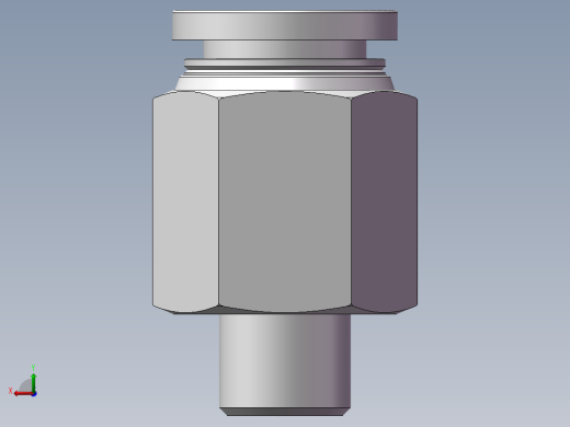 螺纹直通APC10-01（1分10厘）后视缩略图