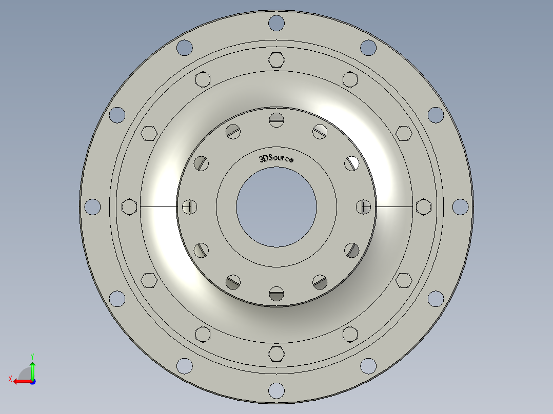 弹性环联轴器453744==12后视图
