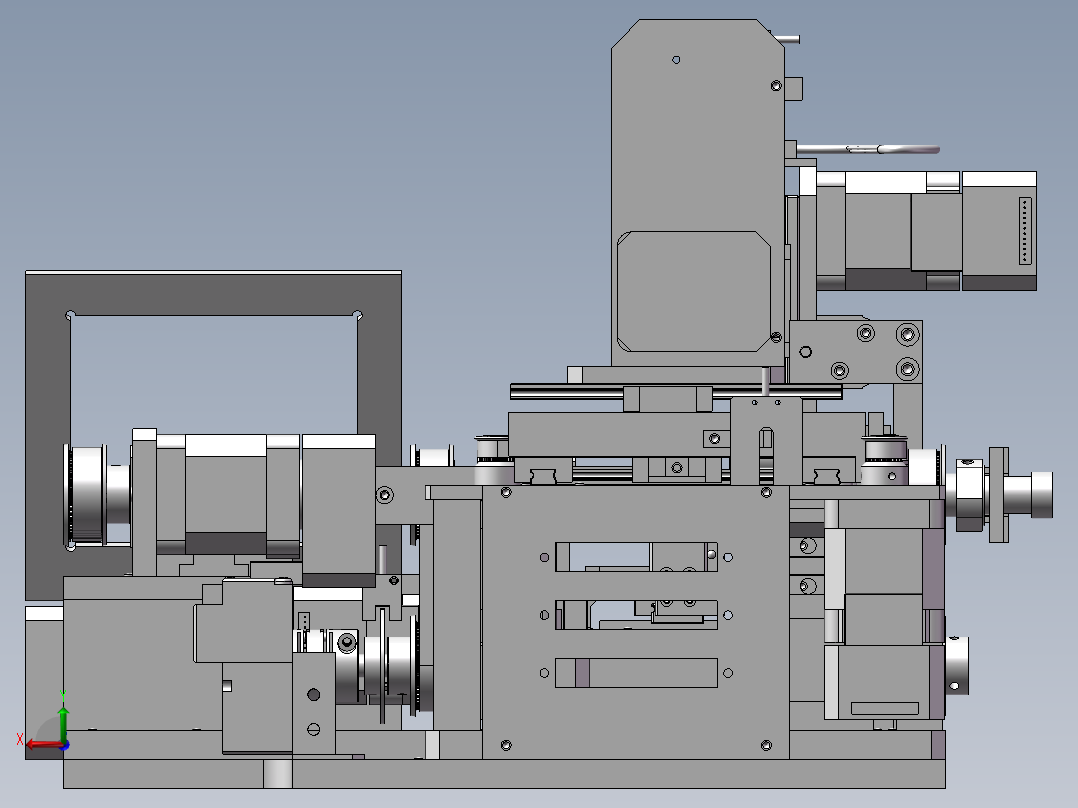 非标机械传动装置 (1)后视图