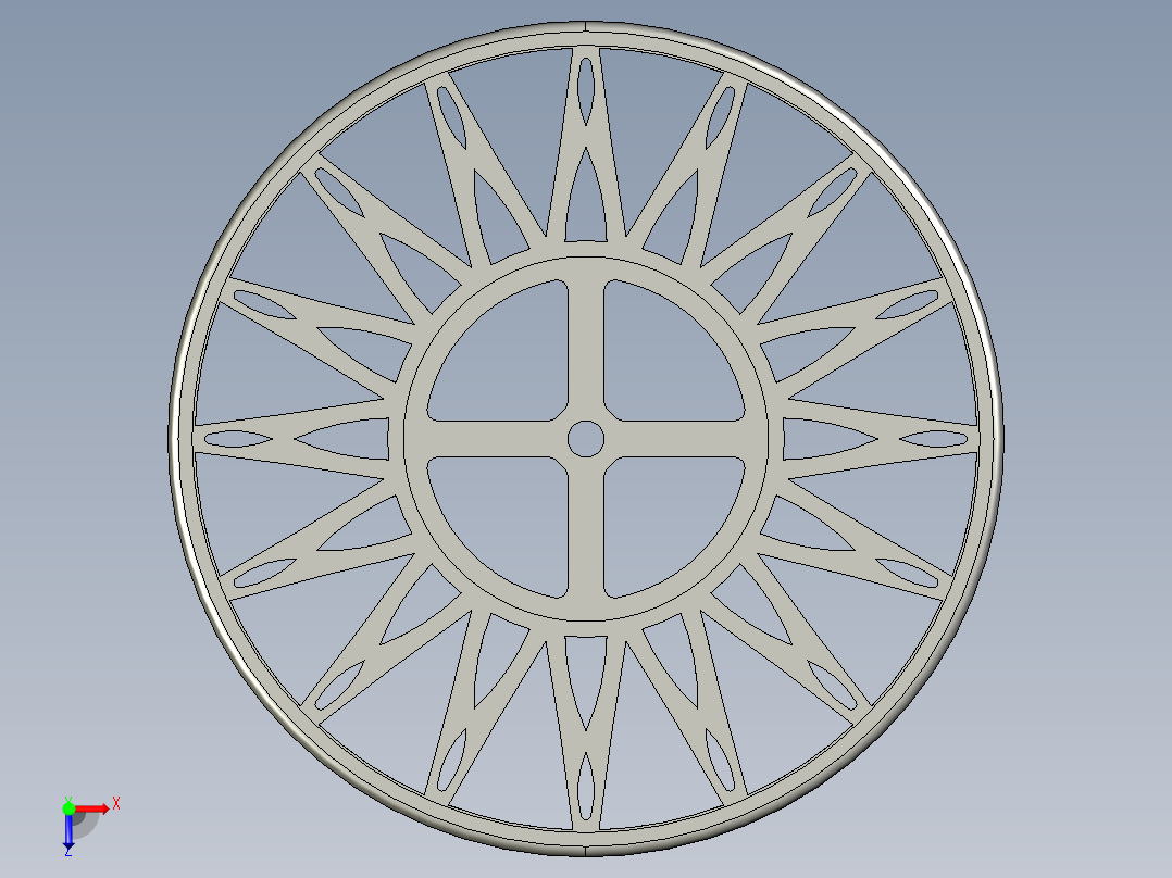 概念轮胎俯视图