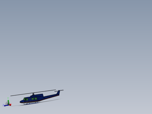 直升飞机 飞机模型设计 (29)