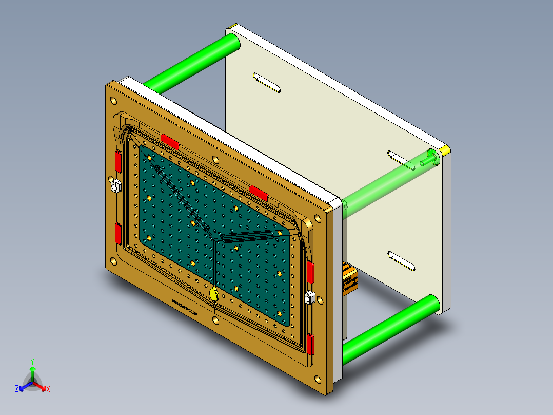 APP20-A-CNC2笔记本CNC工装夹具三维模型-0520主视图