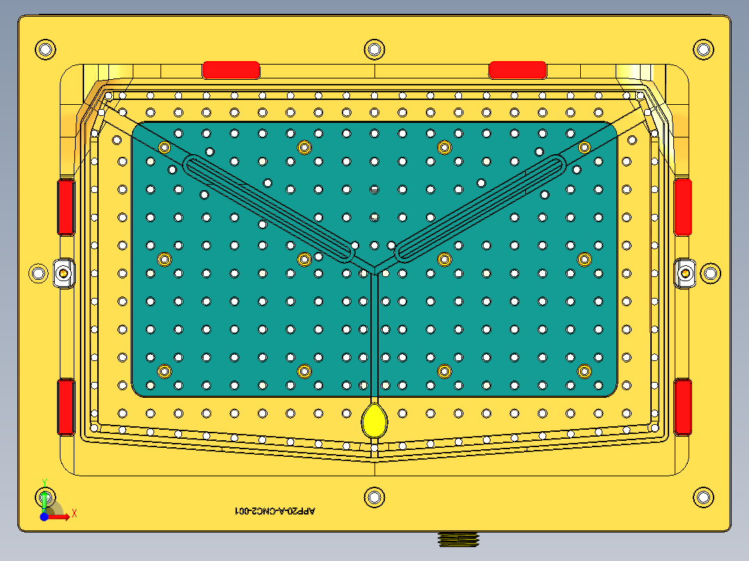 APP20-A-CNC2笔记本CNC工装夹具三维模型-0520前视图