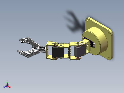 舵机机械臂 - 2正等轴测缩略图