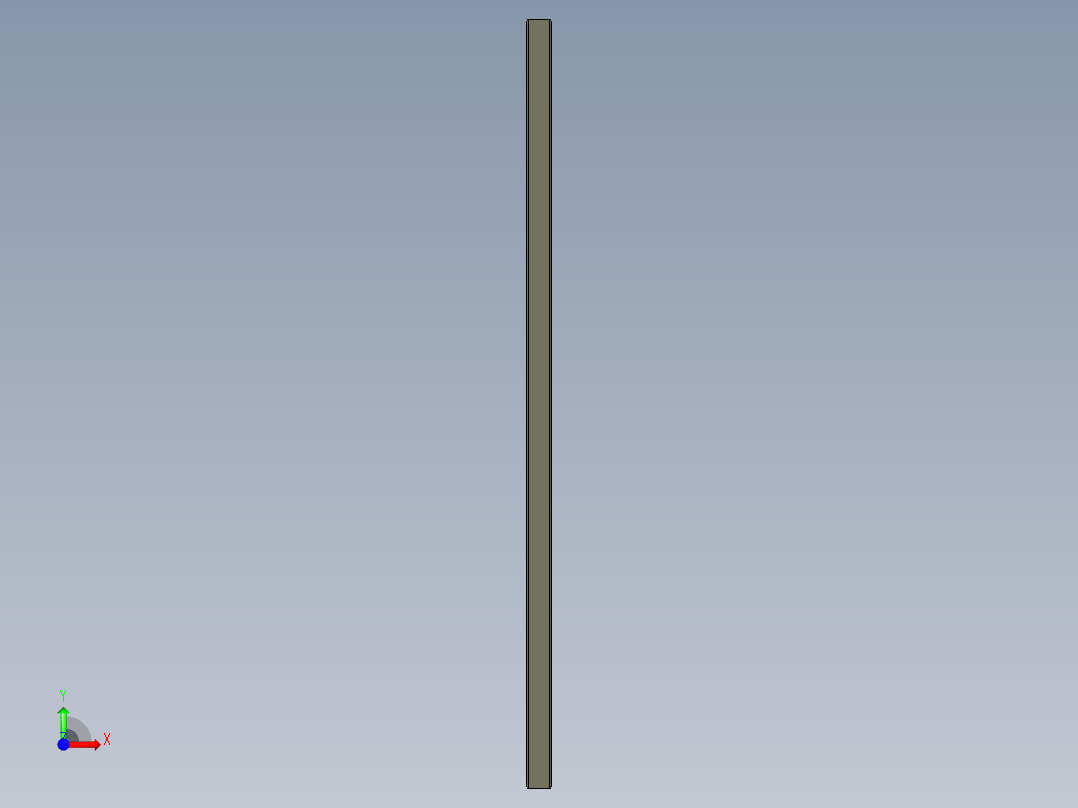 护栏断面 (1)前视图