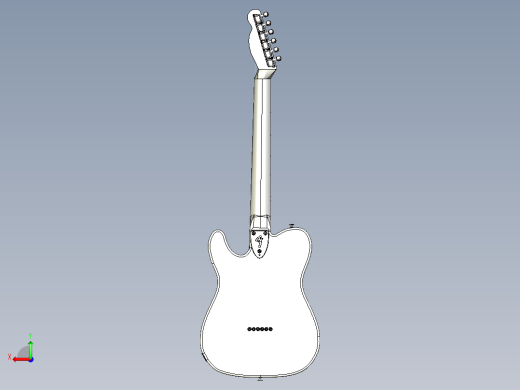 B3003470-芬达电吉他后视缩略图