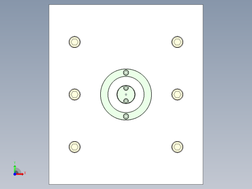首饰盒模具前视缩略图