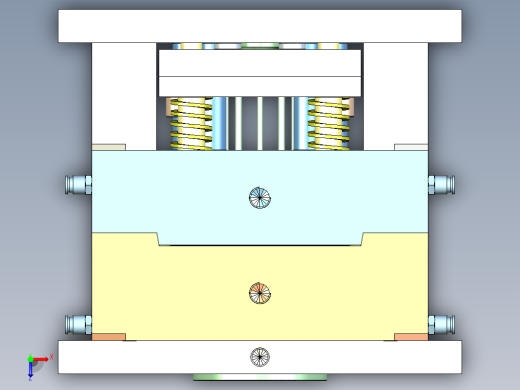 首饰盒模具俯视缩略图
