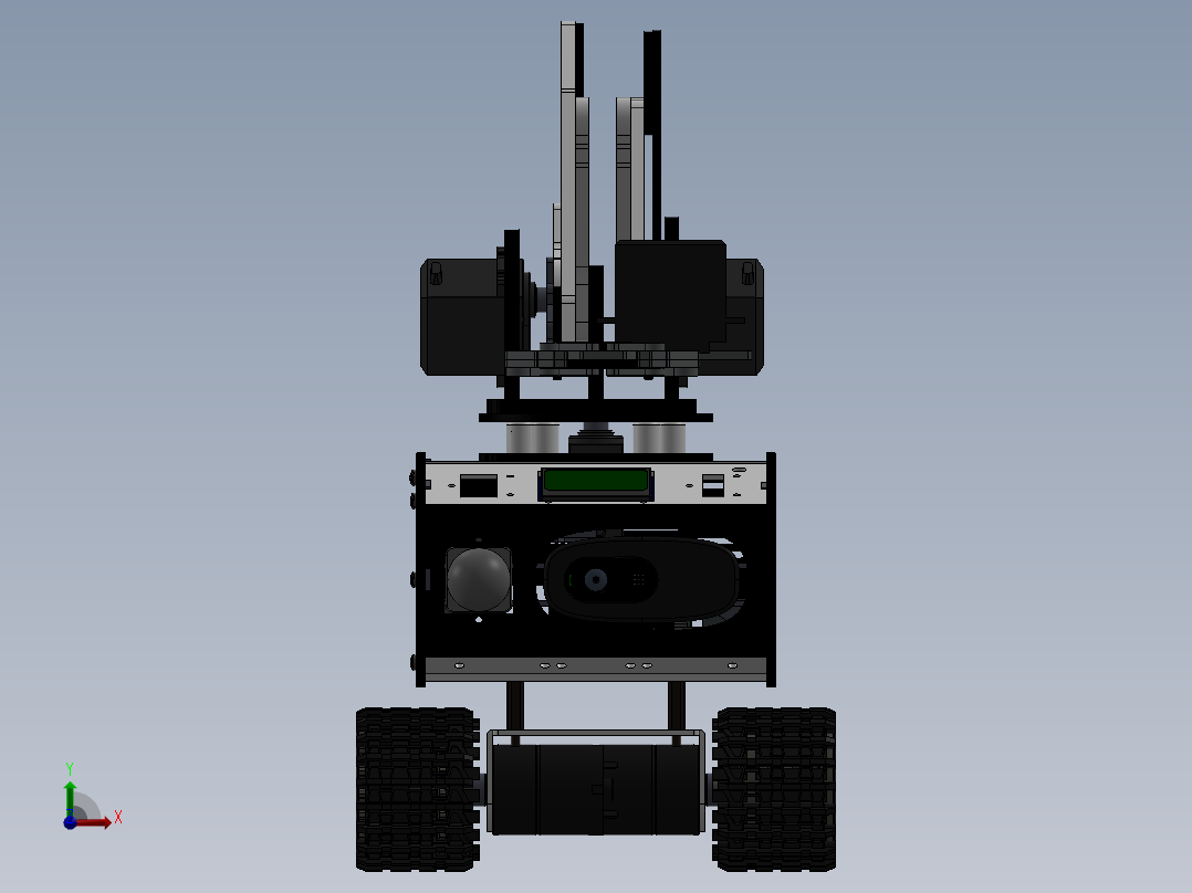 AGV小车、AGV(75)前视图