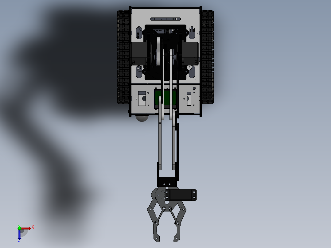 AGV小车、AGV(75)俯视图