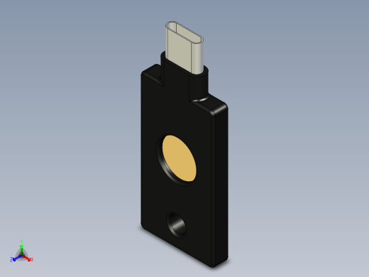 yubikey 5c nfc 11正等轴测缩略图