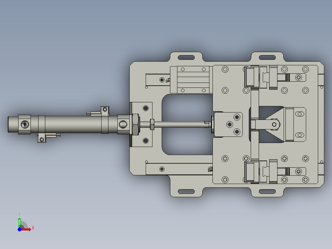 剥开组合前视图
