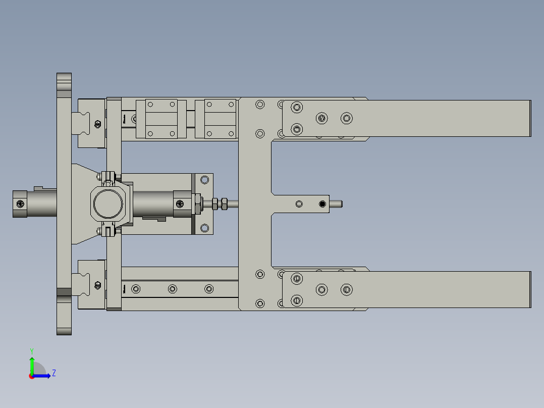 剥开组合左视图