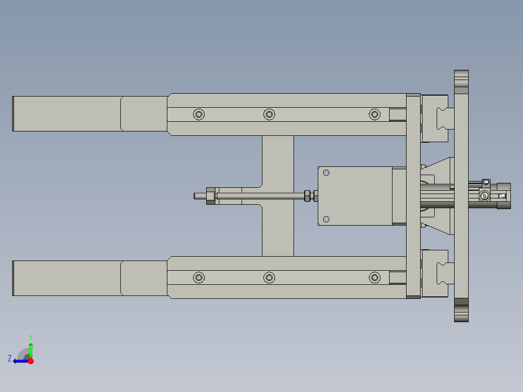 剥开组合右视图