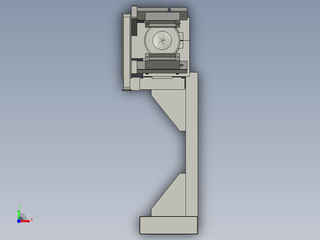 高速工业相机应用设计前视图