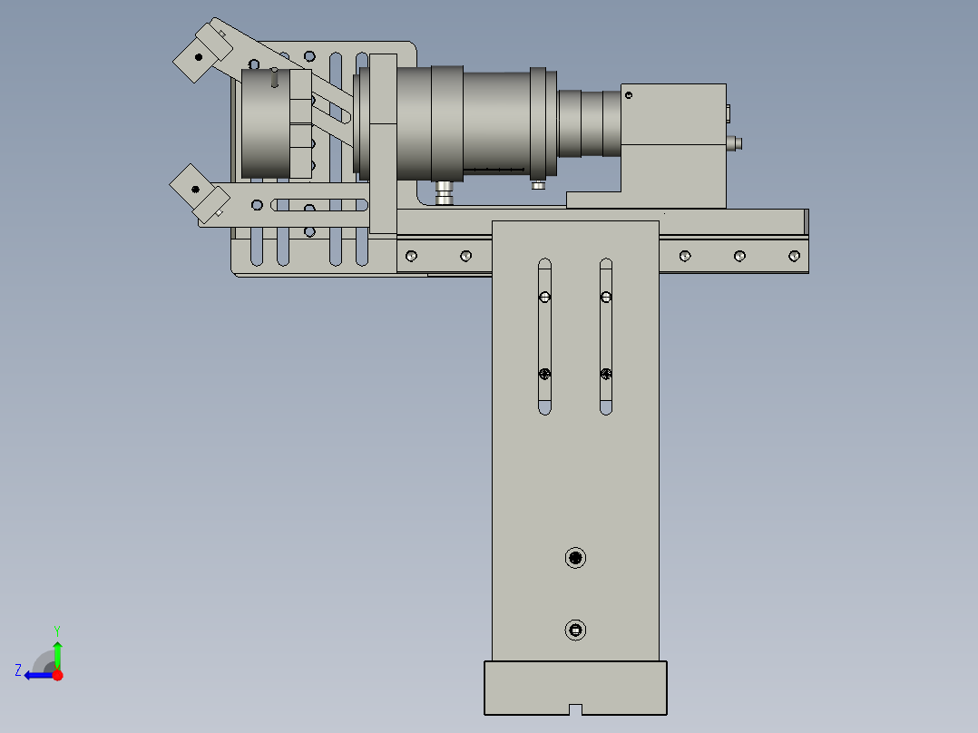 高速工业相机应用设计右视图