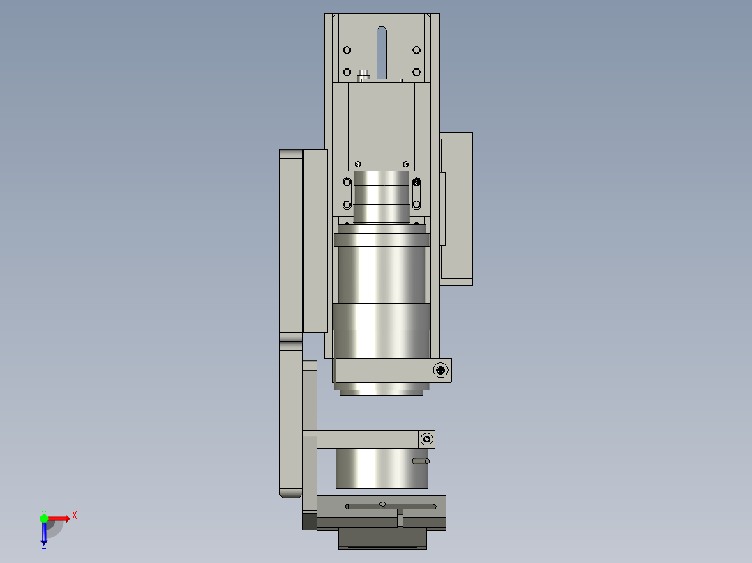 高速工业相机应用设计俯视图