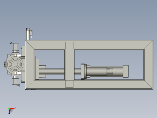 电机焊锡翻转机构俯视缩略图