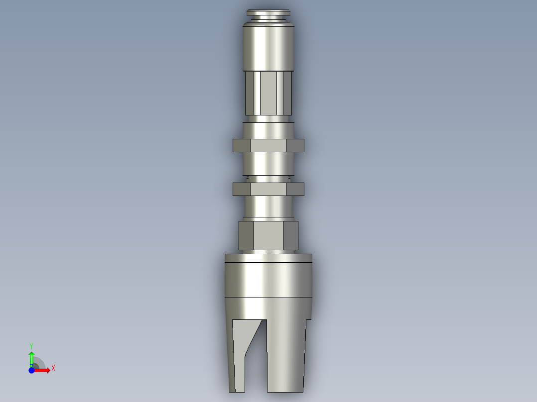 B-柔爪-1夹外-2撑内前视图