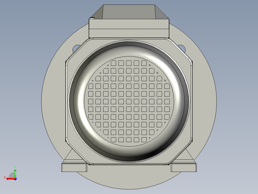 IMB35H80-180(YE2YE3)通用电机YE2-80M1-2-B35后视图